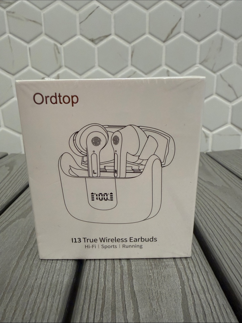 Ortdop I13 True Wireless Earbuds - White